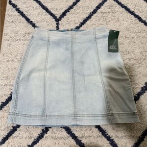 Wild Fable Blue Mini Pencil Skirt Casual